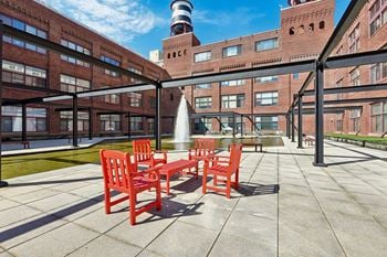 Private courtyard
